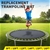 15 FT Kids Trampoline Pad Replacement Mat Reinforced Outdoor Round