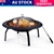 22" Portable Outdoor Fire Pit BBQ Grail Camping Garden Patio Heater