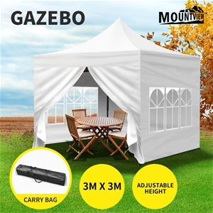 Mountview Gazebo Pop Up Marquee 3x3m Out