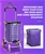 Foldable Shopping Cart Trolley Stainless Steel Basket Luggage Portable