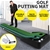 Golf Putting Mat Portable Auto Return Practice Putter Trainer