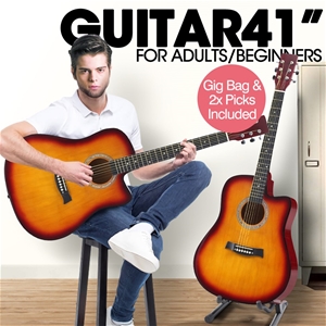 BoPeep 41" Wooden Acoustic Guitar Classi