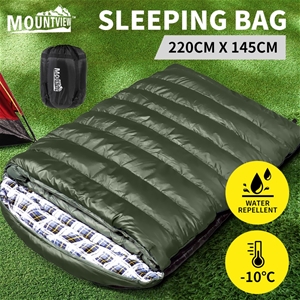 Mountview Sleeping Bag Double Bags Outdo