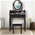 Levede Dressing Table Stool Mirrors Jewellery Tables 3 Drawers Organizer