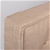 Levede Stylish Upholstered Fabric Bed Frame Mattress Base Double Beige