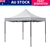 Mountview Gazebo Tent 3x3 Outdoor Marquee Gazebos Camping Canopy Silver