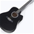 BoPeep 34 " Wooden Acoustic Guitar Classical Cutaway Steel String w/ Bag