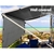 5.2M Caravan Privacy Screens 1.95m Roll Out Awning End Wall Side Sun Shade