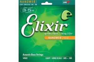 Elixir 14502 Acoustic Bass Strings Nano 