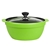 SOGA 3.5L Ceramic Casserole Stew Cooking Pot with Glass Lid Green