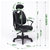 Korean Office Chair SUPERB - BLACK