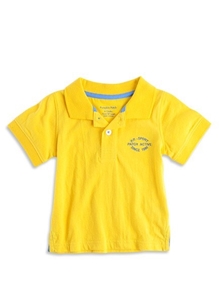 Pumpkin Patch Boy's Basic Polo With Embr