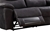5 Seater Corner Couch Velvet Grey Fabric Recliner with Quilted Back Cushion