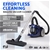 Devanti Bagless Vacuum Cleaner Cyclone Car Home Office Portable 2200W Blue