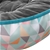 Charlie's Pet Reversible Oval Pad Bed - Green Triangle Large