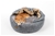 Charlie's Pet Round Bed with Faux Fur Cover Dark Grey - Medium