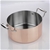 Gourmet Kitchen Chef's Series Tri-Ply Copper Coated Casserole -Pink
