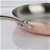 Gourmet Kitchen Chef's Series Tri-Ply Copper Coated Fry Pan - Pink