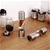 Gourmet Kitchen 2 Piece Double Sided Salt Pepper and Spice Grinder - Silver