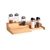 Gourmet Kitchen 3 Tier Spice Rack Expandable - Natural Brown