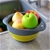 Gourmet Kitchen COLLAPSIBLE COLANDER AND MIXING BOWL - Yellow/Grey
