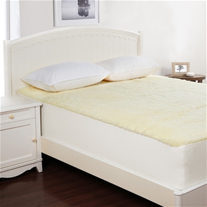 Dreamaker Wool Underlay Super King Bed