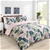 Dreamaker 300TC Cotton Sateen Printed Quilt Cover Set Pink Banana King Bed