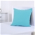 Dreamaker 250TC Plain Dyed European Pillowcase - Aqua