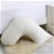 Dreamaker 250TC Plain Dyed V Shape Pillowcase - Cream