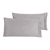 Dreamaker Cotton Sateen 1000TC king pillowcase Twin Pack Platinum