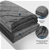 DreamZ Weighted Blanket Heavy Gravity Adults Deep Relax Adult 9KG Grey