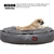 PaWz Heavy Duty Pet Bed Mattress Dog Cat Pad Mat Soft Cushion Warm L Grey