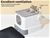 Cat Litter Box Fully Enclosed Toilet Trapping Sifting Odor Control Basin