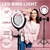 LED Ring Light w/ Tripod Stand Holder Dimmable Studio Lamp Makeup Mirror