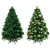 Christmas Tree Kit Decorations Colorful Plastic Ball Baubles w/ LED Light
