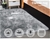 Floor Rug Shaggy Carpet Area Rugs Soft Fur Living Room Bedroom 80X150 Dark