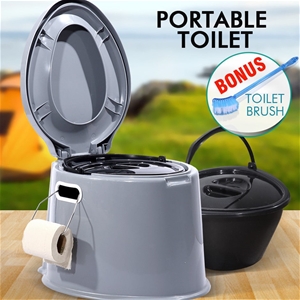 Outdoor Portable Toilet 6L Camping Potty