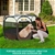 PaWz Dog Playpen Pet Play Pens Foldable Panel Tent Cage Portable Puppy 62"