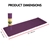 TPE Yoga Mat 183*61*0.8cm Purple