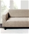 Sherwood Polygon Jacquard Easy Stretch CREAM 2 Seater Couch Sofa Cover
