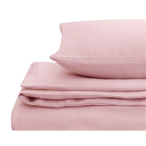 Natural Home Linen Quilt Cover Set Doubl