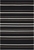 Med Monochrome Handmade NZ Blend Wool Scandi Striped Rug-225X155cm