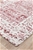 Large Rose Red Transitional Jacquard Woven Rug - 400X80cm