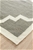 Large Grey Handmade Wool Trellis Flatwoven Rug - 280X190cm