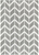 Medium Grey Handmade Wool Scandi Flatwoven Rug - 225X155cm