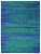 Himali Tones Med Blue Hand Knotted/ Spun & Hard Carded Wool Rug-240X170cm