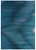 Kaleidoscope Med Blue Axminster Loom High Quality Wool Ikat Rug - 230X170cm