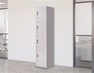 4-Door Vertical Locker for Office Gym Sh