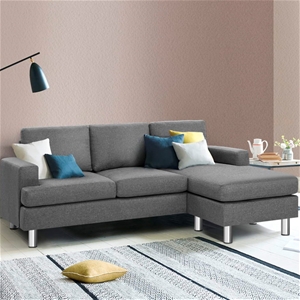 Artiss Sofa Lounge Set Couch Futon Corne