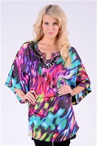 Esprit Womens Multi Print Silk Dress